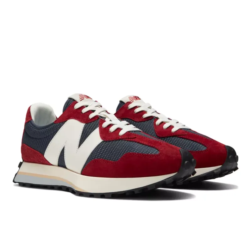 New Balance 327 Navy Blue Red White (MS327MR)