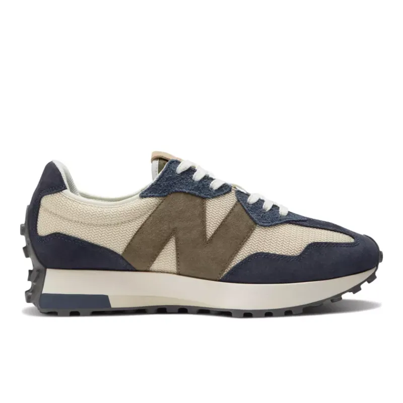 New Balance 327 Navy Bone Olive (MS327DT)