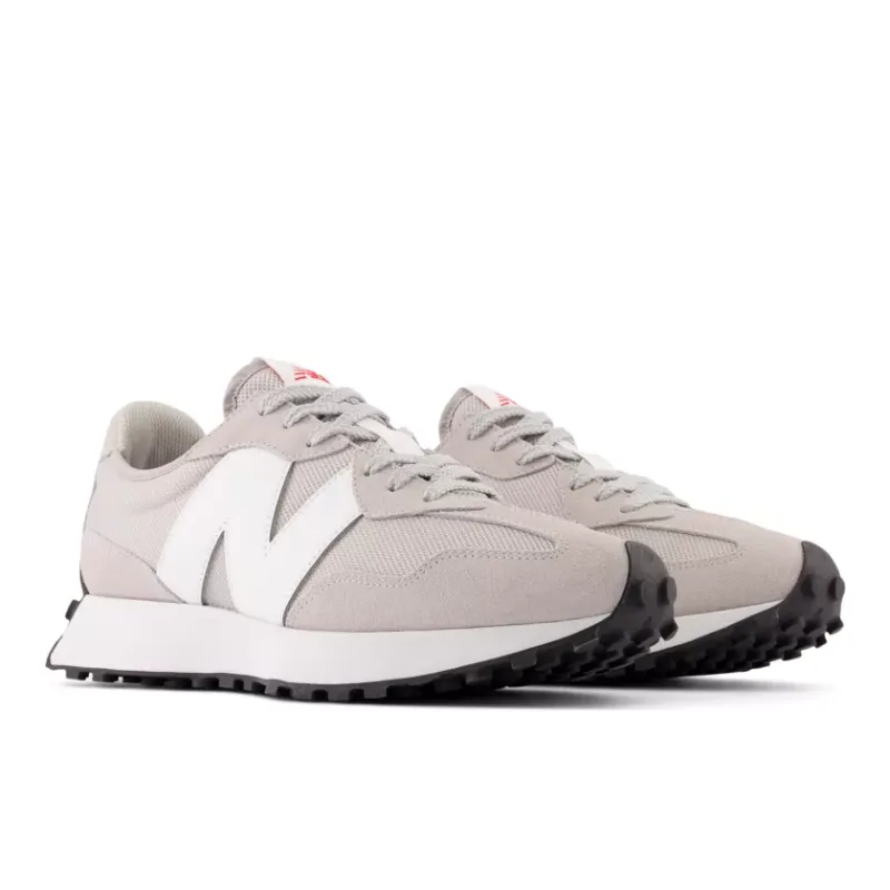 New Balance 327 Rain Cloud White Red (MS327CGW)