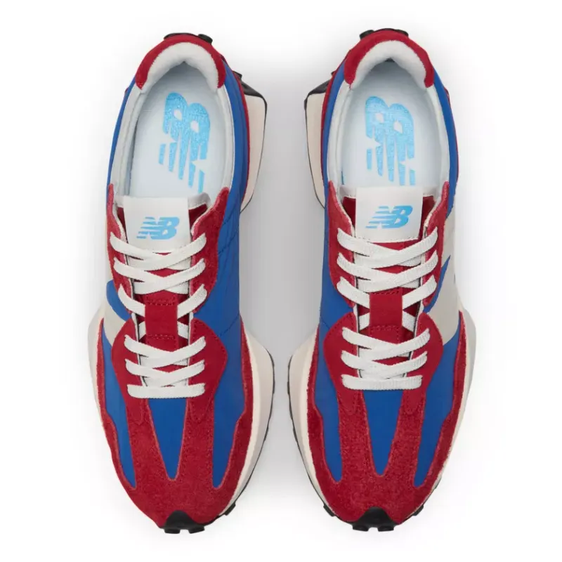 New Balance 327 Team Red Blue Sea Salt (MS327CH)