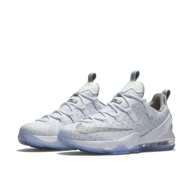 Nike LeBron 13 Low Metallic Silver (831925-100)