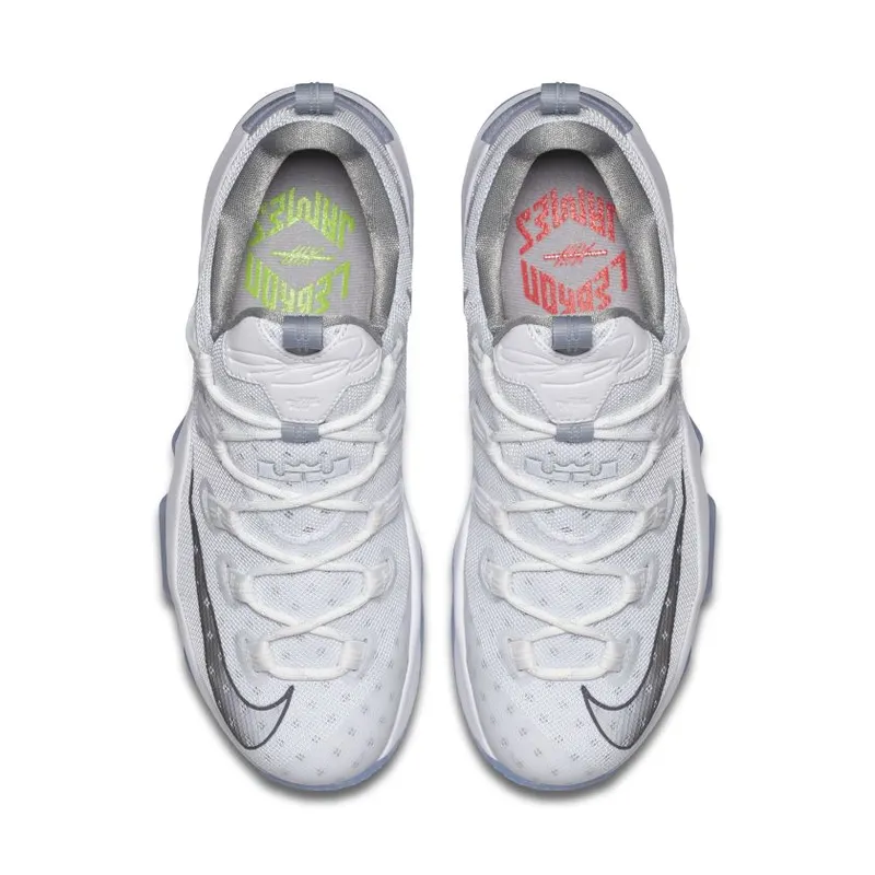 Nike LeBron 13 Low Metallic Silver (831925-100)