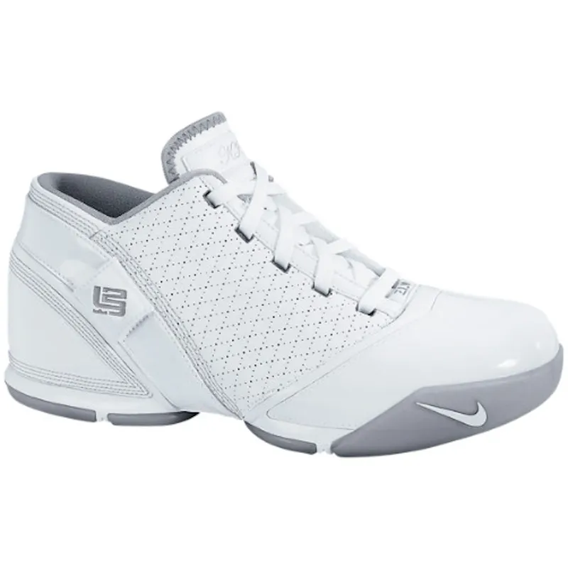 Nike LeBron 5 Low White Metallic Silver (318696-111)