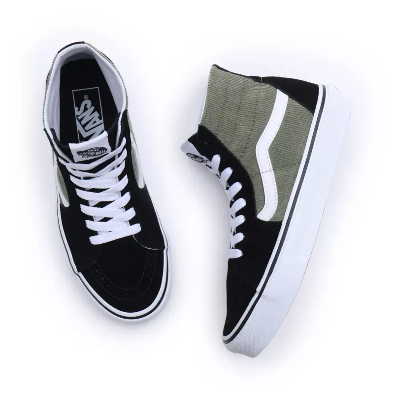 VANS Mini Cord Sk8-hi Tapered Groen (VN0009QPGRN)