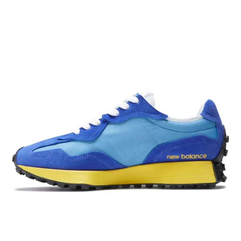 New Balance 327 Warped Essentials Marine Blue Yellow (U327WEH)
