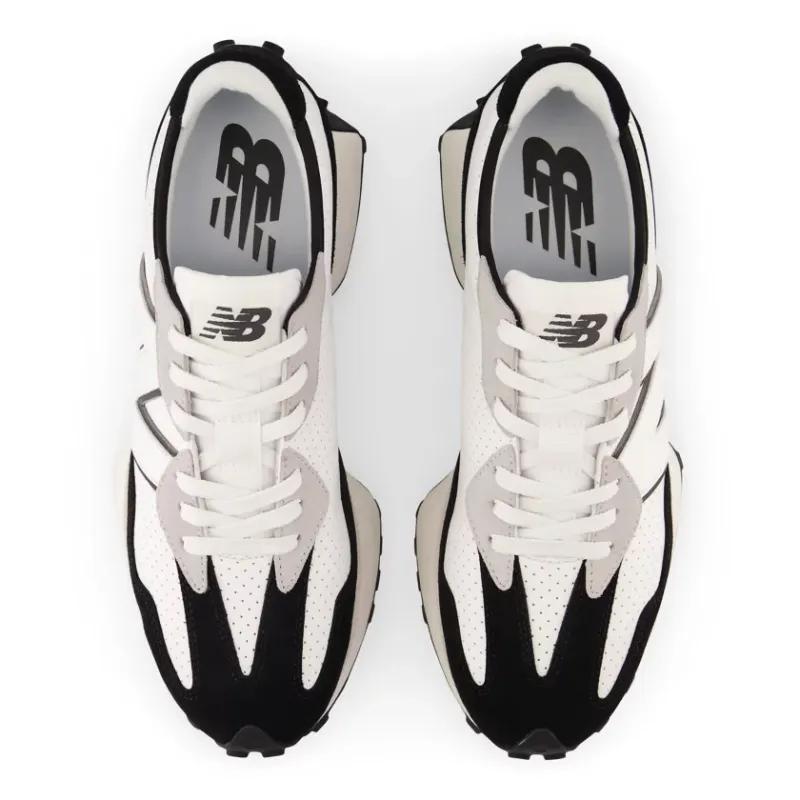 New Balance 327 White Black Grey (MS327NI)