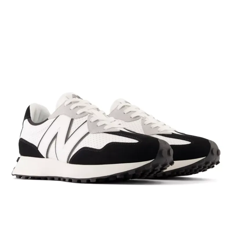 New Balance 327 White Black Grey (MS327NI)