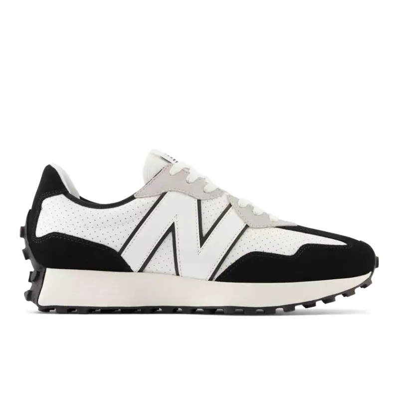 New Balance 327 White Black Grey (MS327NI)