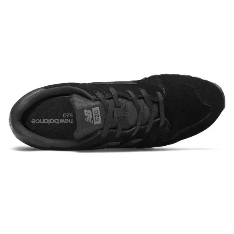 New Balance 520 Suede Black (U520BB)