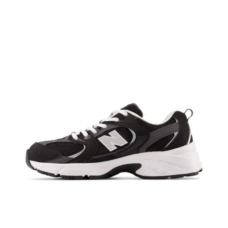 New Balance 530 Classic Black Grey (GS) (GR530CC)