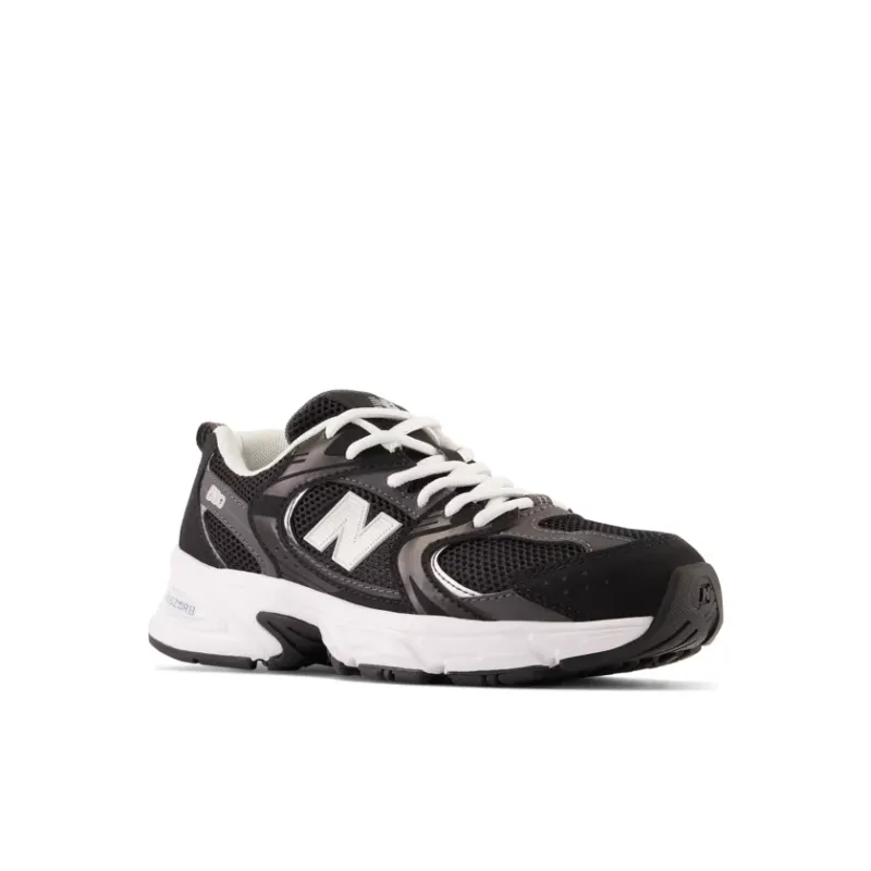 New Balance 530 Classic Black Grey (GS) (GR530CC)