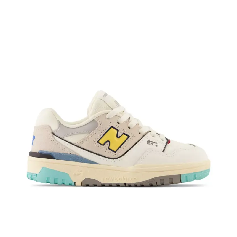New Balance 550 Sea Salt Yellow (PS) (PSB550SC)