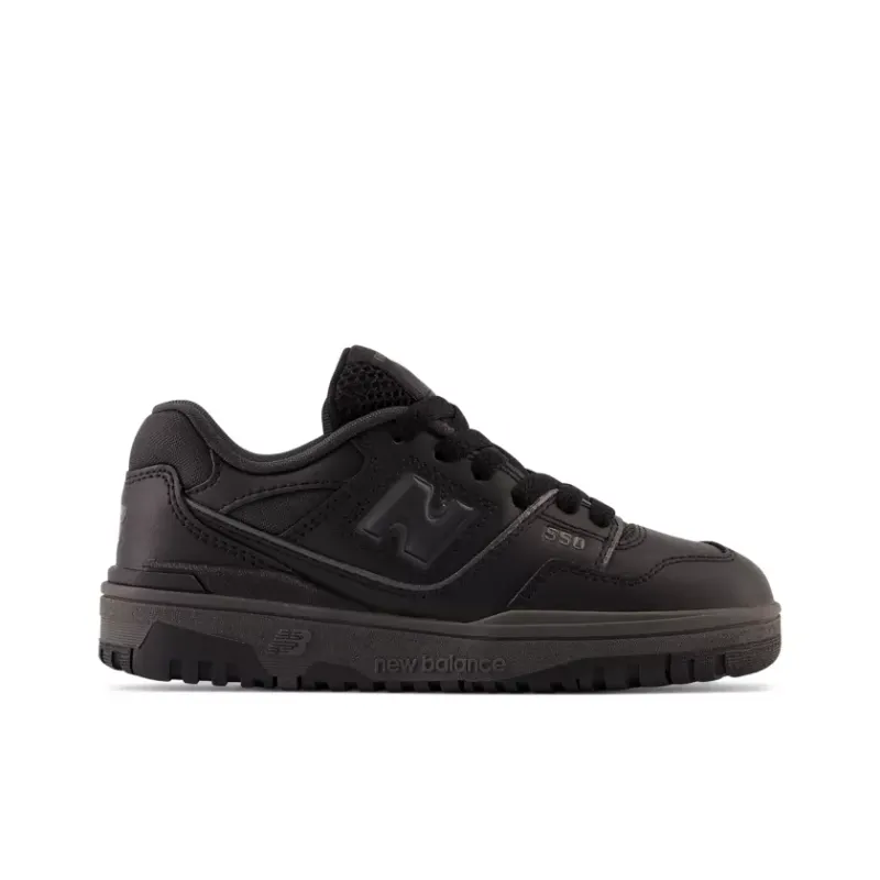 New Balance 550 Triple Black (PS) (PSB550BB)