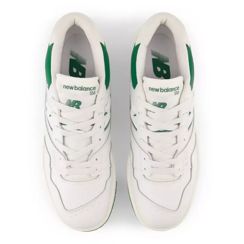 New Balance 550 White Classic Green (BB550SWB)