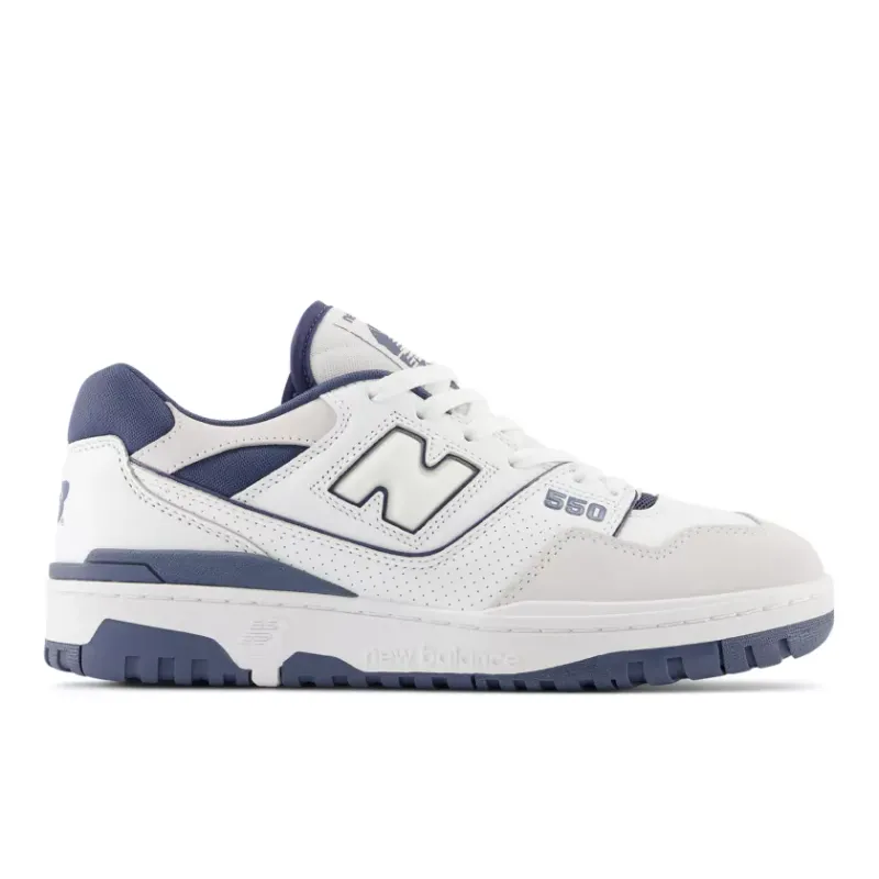 New Balance 550 White Dusty Blue (BB550STG)