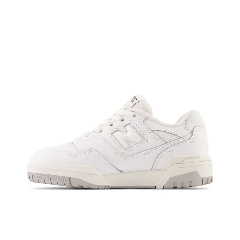 New Balance 550 White Grey (PS) (PSB550PB)