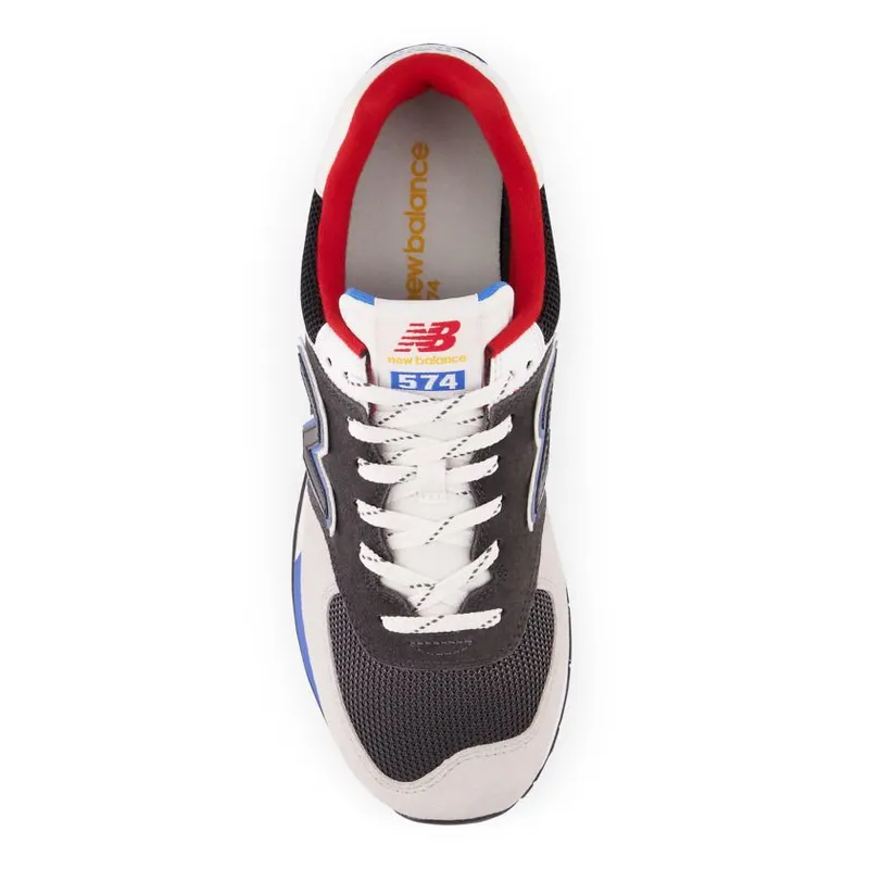 New Balance 574 Black Grey Royal (ML574LB2)