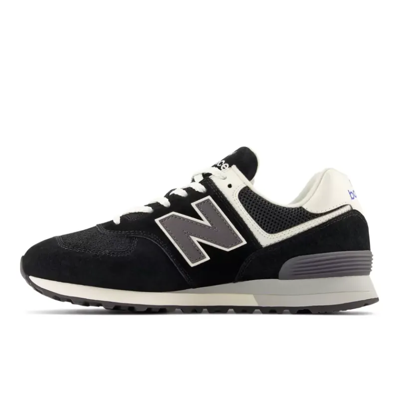 New Balance 574 Black White Grey (U574BK2)