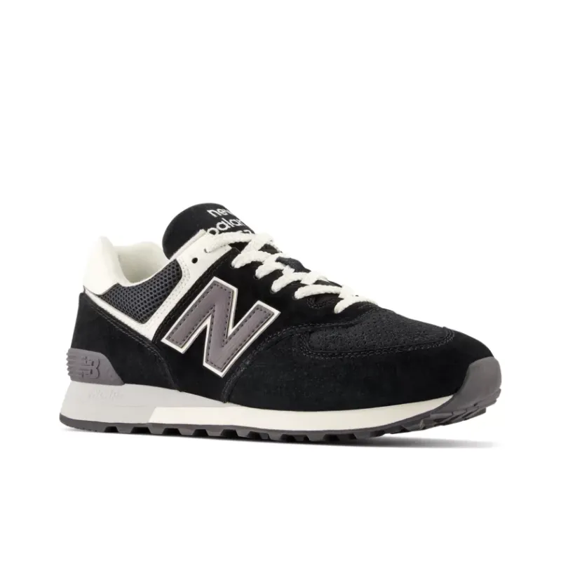 New Balance 574 Black White Grey (U574BK2)