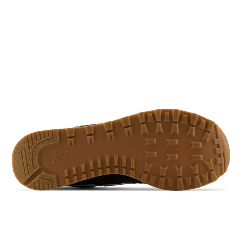 New Balance 574 Black White Gum (U574UG2)