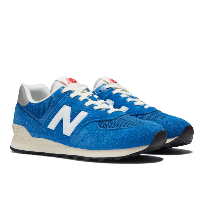 New Balance 574 Blue White Silver (U574WL2)
