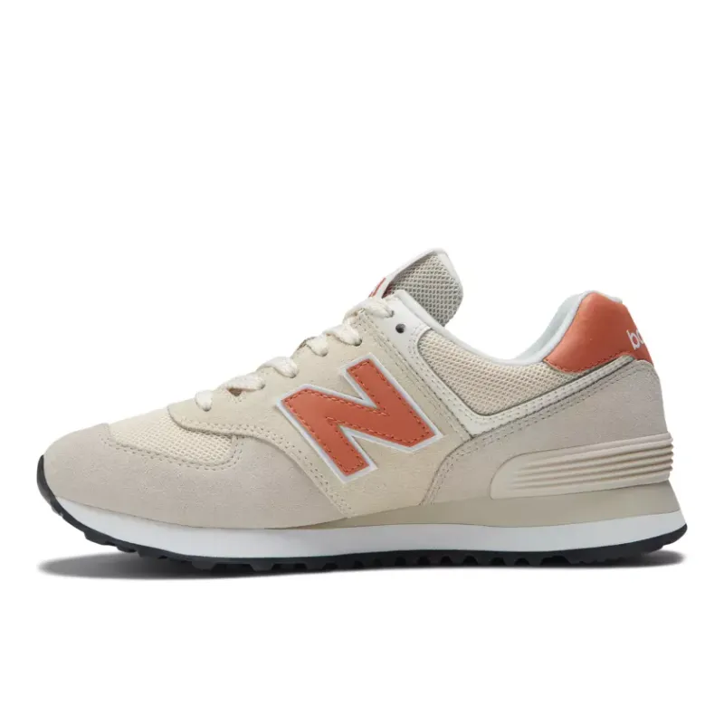 New Balance 574 Calm Taupe Orange (Women’s) (WL574VK2)