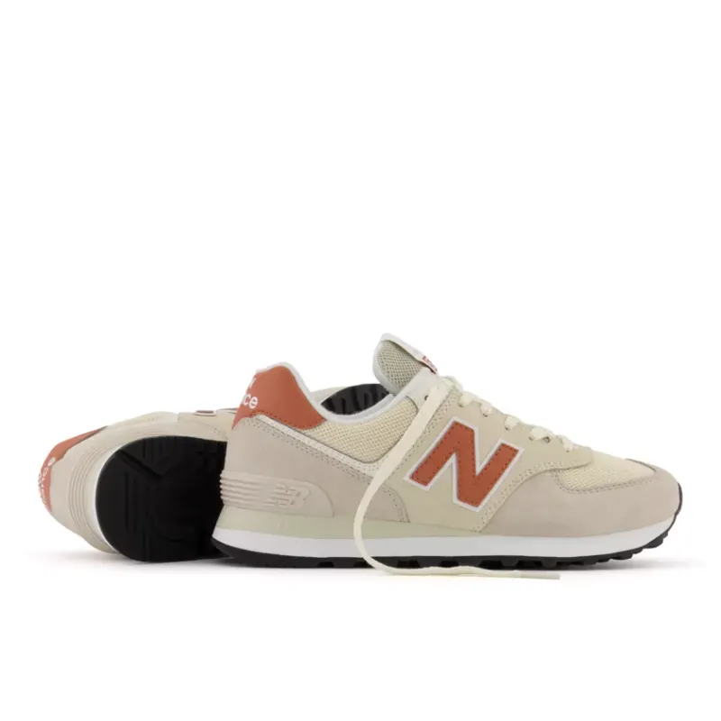 New Balance 574 Calm Taupe Orange (Women’s) (WL574VK2)