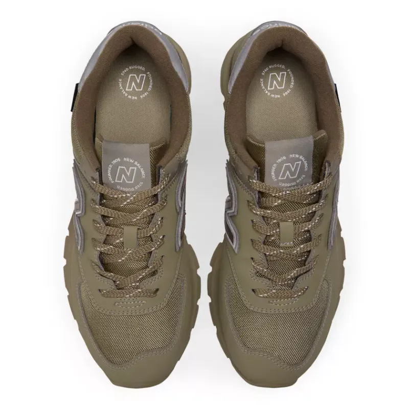 New Balance 574 Cordura Rugged Brown White (ML574DE2)