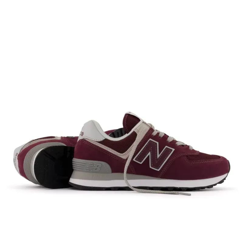 New Balance 574 Core Burgundy White (Women’s) (WL574EVM)
