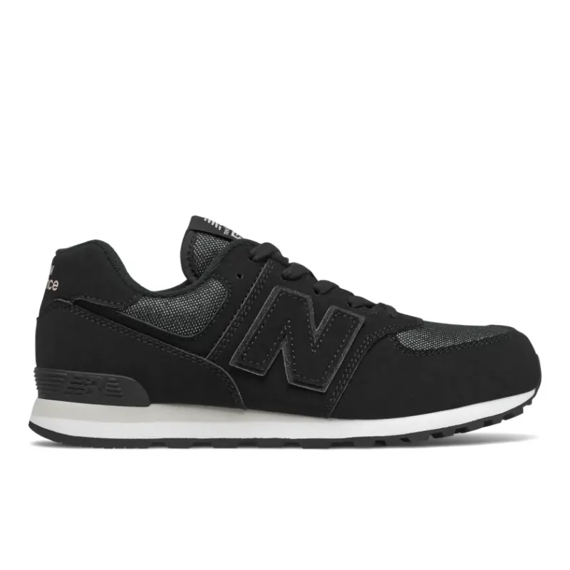 New Balance 574 Fashion Metallic Black (GS) (GC574FB2)