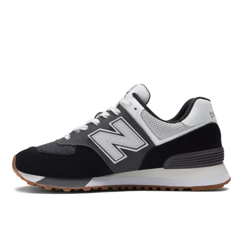 New Balance 574 Grey Black White (Women’s) (WL574PQ2)