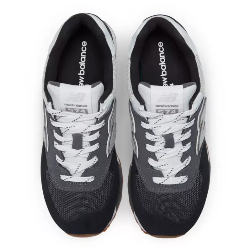 New Balance 574 Grey Black White (Women’s) (WL574PQ2)