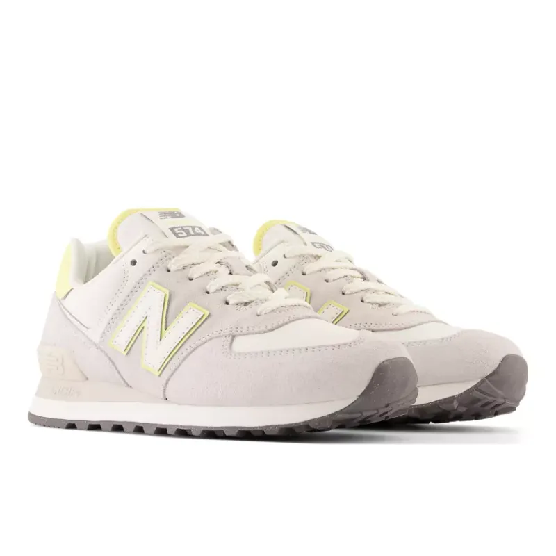 New Balance 574 Grey Matter Sea Salt Maize (Women’s) (WL574QD)