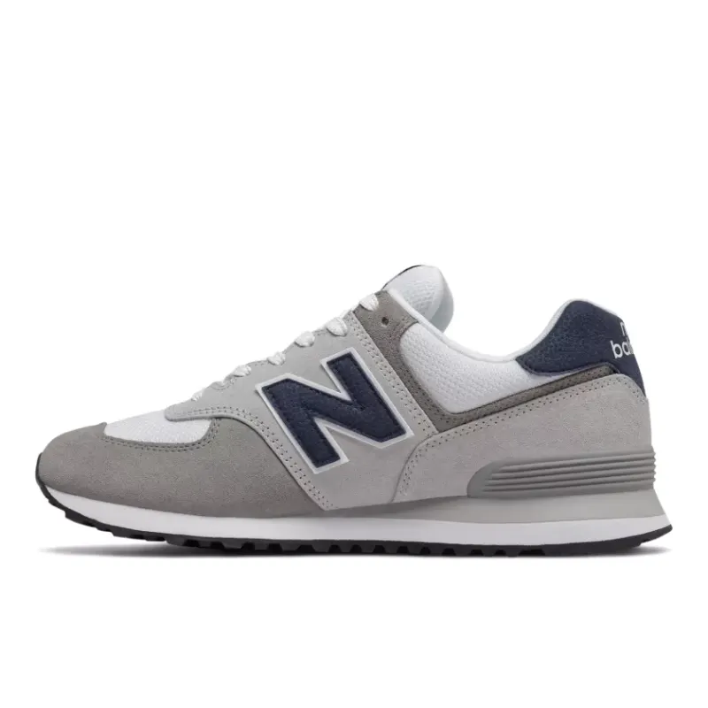 New Balance 574 Grey White Navy (ML574EAG)