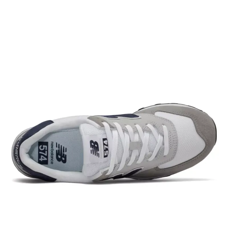 New Balance 574 Grey White Navy (ML574EAG)