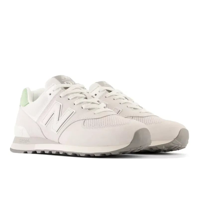 New Balance 574 Light Grey Mint Green (Women’s) (U574WC2)