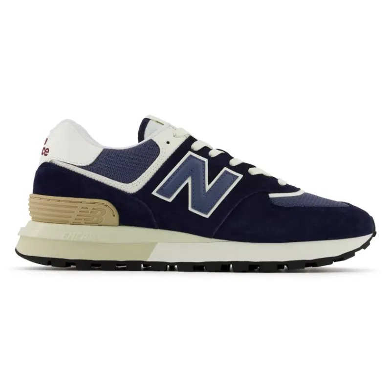 New Balance 574 Navy White Beige (U574LGBB)