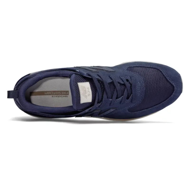 New Balance 574 Navy White Tan (MS574FSL)