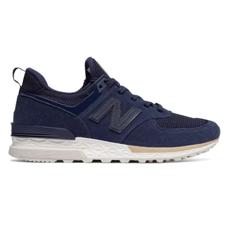 New Balance 574 Navy White Tan (MS574FSL)