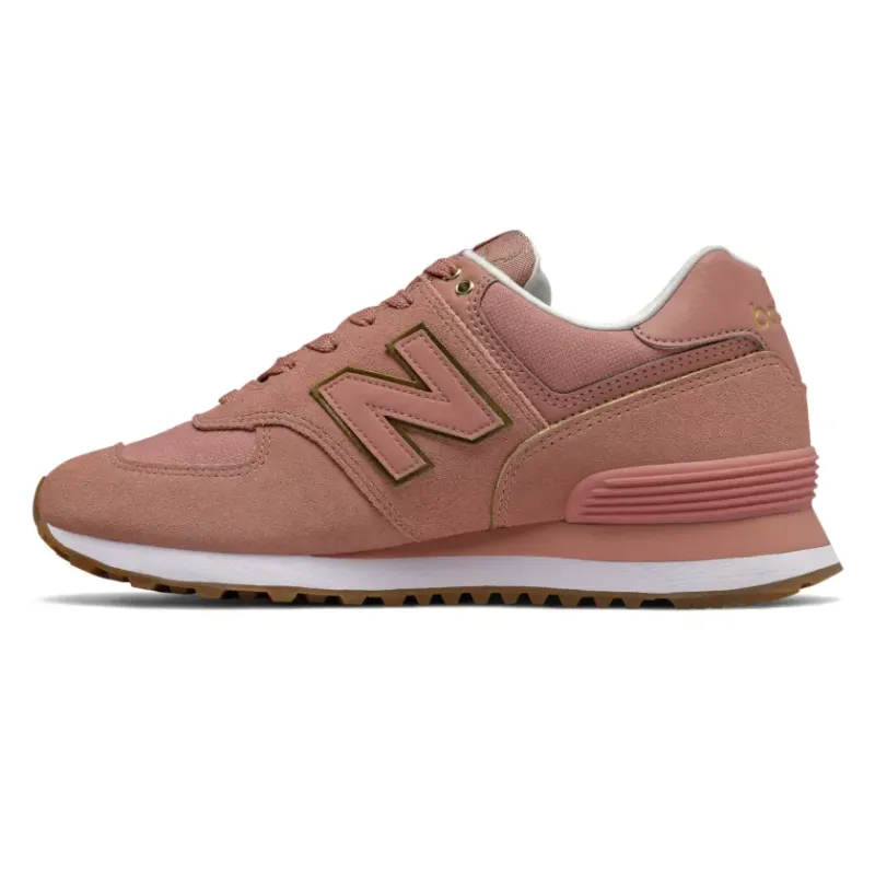 New Balance 574 Pink Gold (Women’s) (WL574SOB)