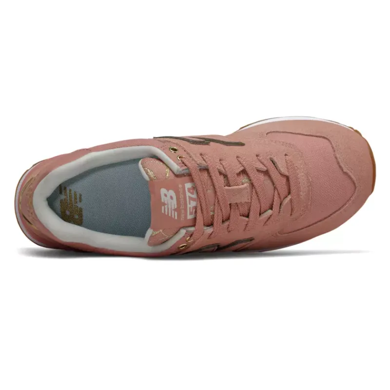 New Balance 574 Pink Gold (Women’s) (WL574SOB)