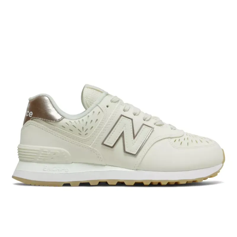 New Balance 574 Sea Salt Gold (Women’s) (WL574SLP)