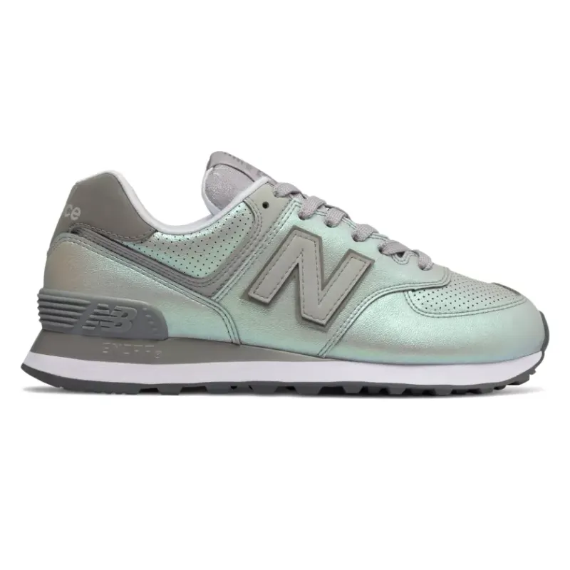 New Balance 574 Sheen Pack Silver (Women’s) (WL574KSC)