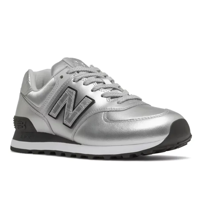 New Balance 574 Silver (Women’s) (WL574PN2)