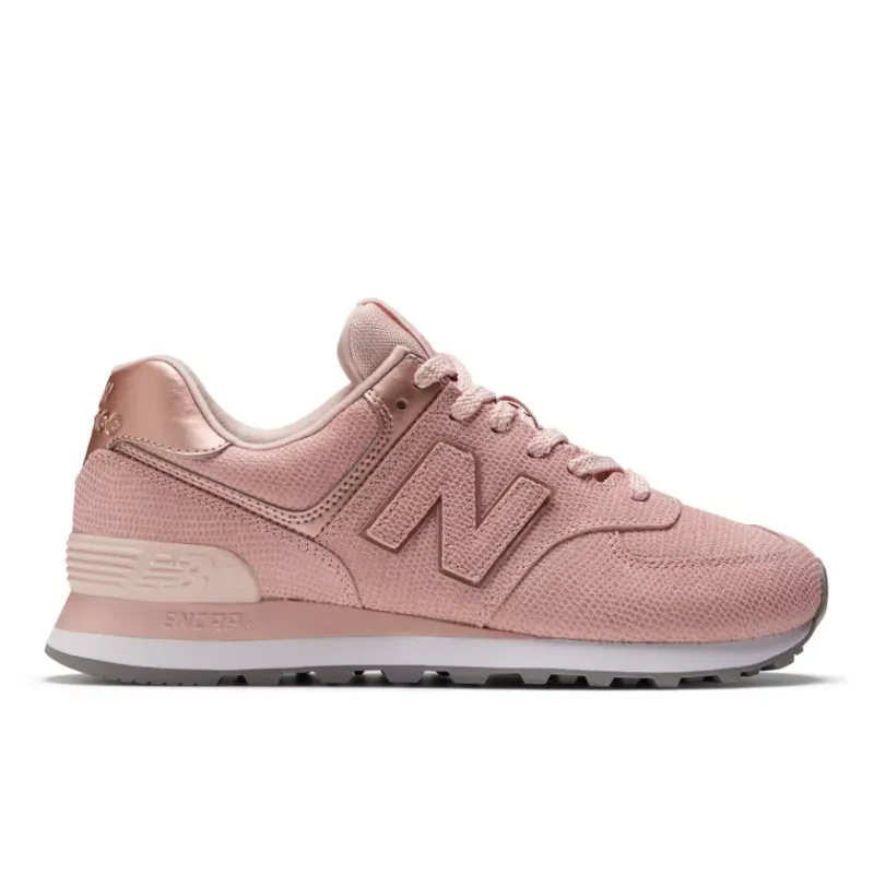 New Balance 574 Snakeskin Pink (Women’s) (WL574NK2)