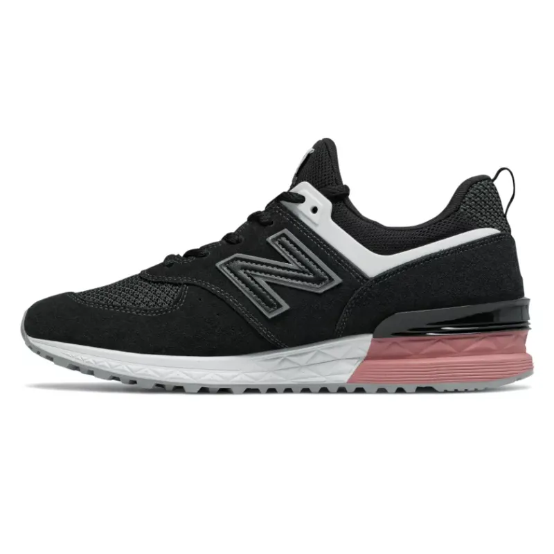 New Balance 574 Sport Black Dusty Peach (MS574STK)