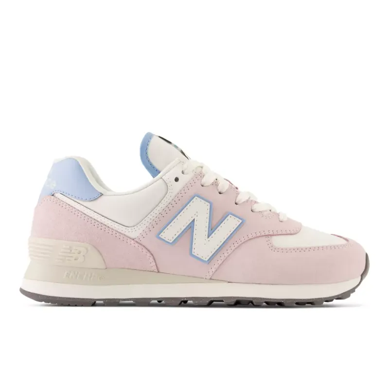New Balance 574 Stone Pink Sea Salt Blue Haze (Women’s) (WL574QC)