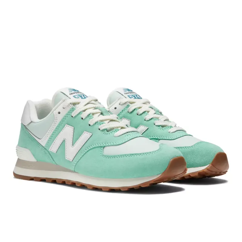 New Balance 574 Turquoise Green White Gum (U574RD2)