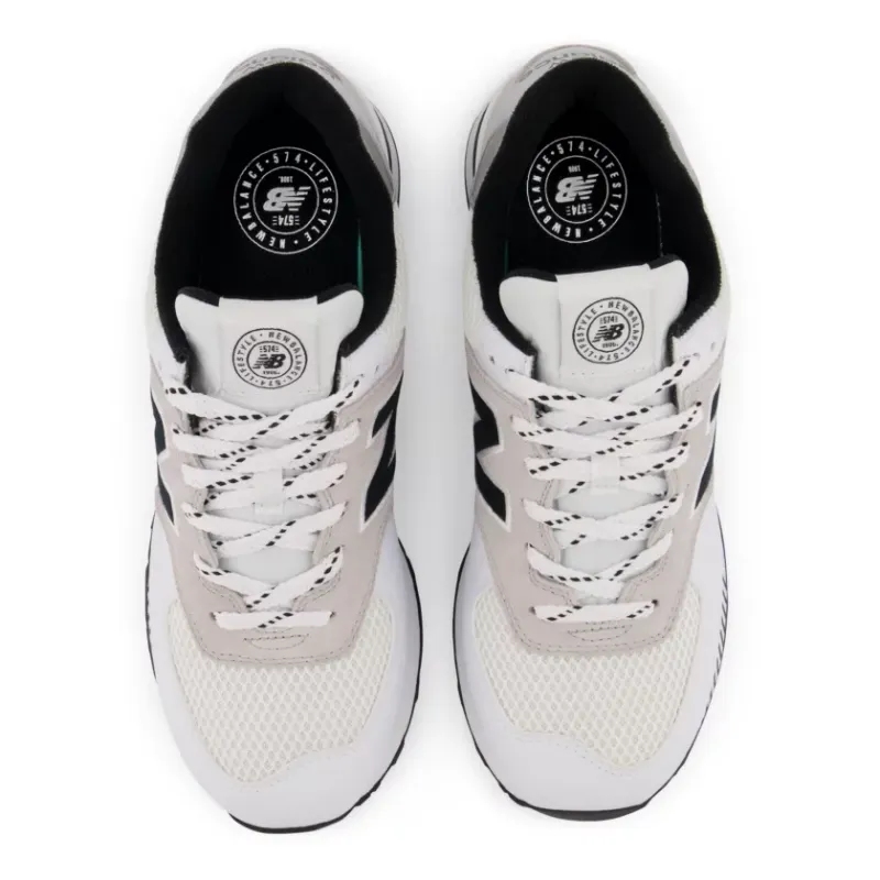 New Balance 574 White Black Grey (ML574VS2)