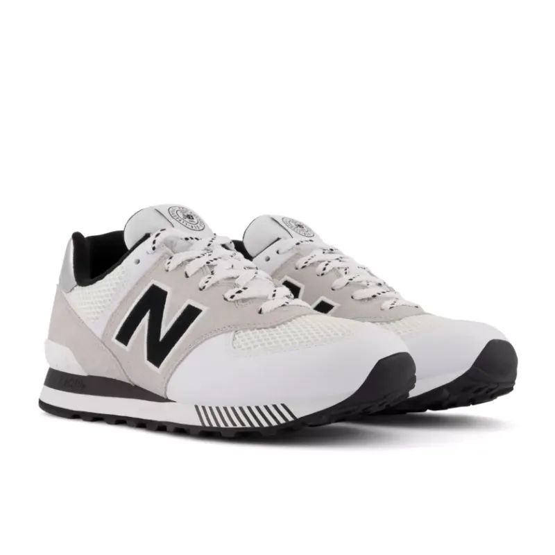 New Balance 574 White Black Grey (ML574VS2)